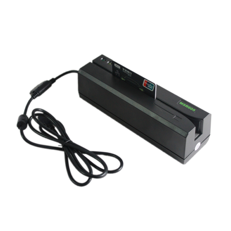 (MSR605) Lector de tarjetas magnéticas y escritores con puerto serie VISAL USB
