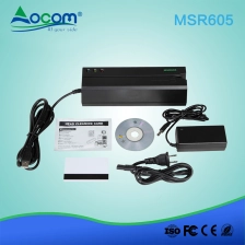 Китай Программное обеспечение MSR605 для кодирования USB-полосок Считывающее и записывающее устройство MSR 123 tracls производителя