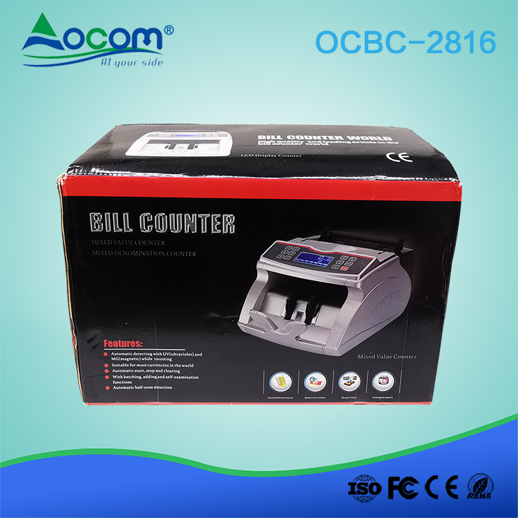 (OCBC-2816) Money Bill Banknote Counter With TFT-LCD Screen