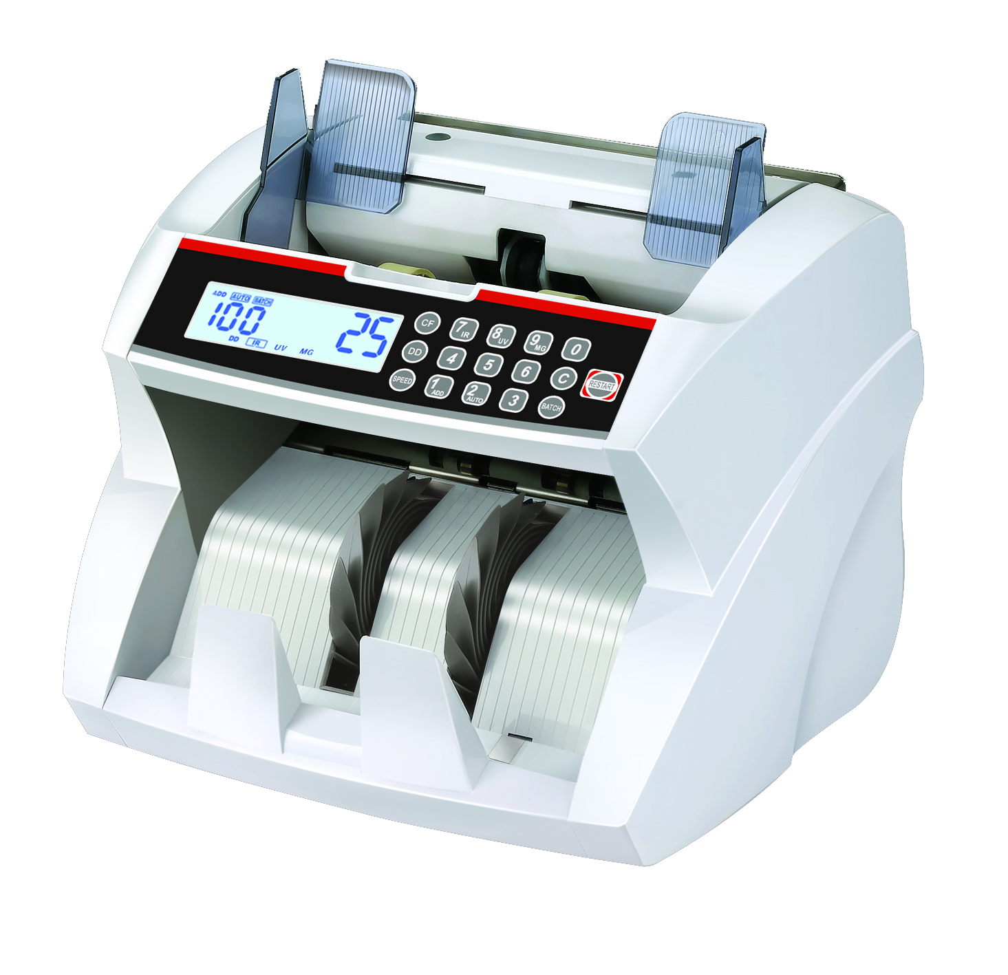 (OCBC-3200) Frontlader-Banknotenzähler