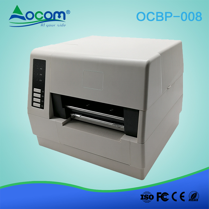 (OCBP-008) China rugged heavy duty desktop sticker paper thermal label barcode printer