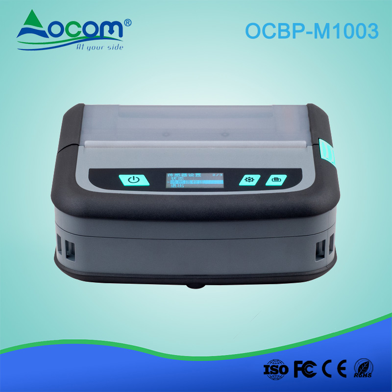 (OCBP- M1003) 4 Inch Industrial Grade Bluetooth Thermal Label Printer with LCD Screen
