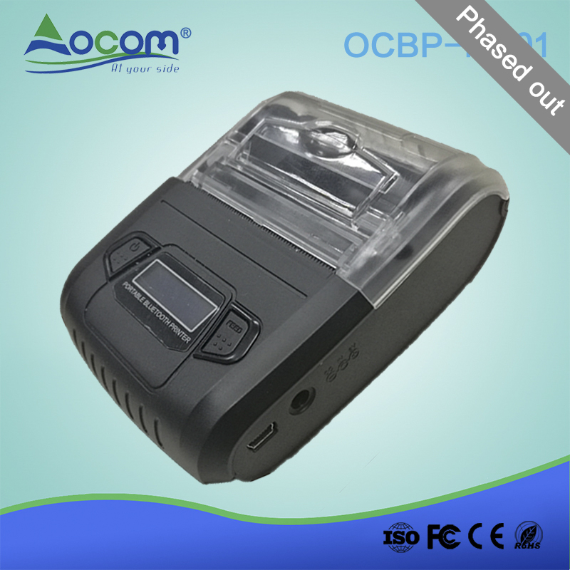 (OCBP-M201)  Bluetooth portátil Impressora de etiquetas de código de barras de térmica