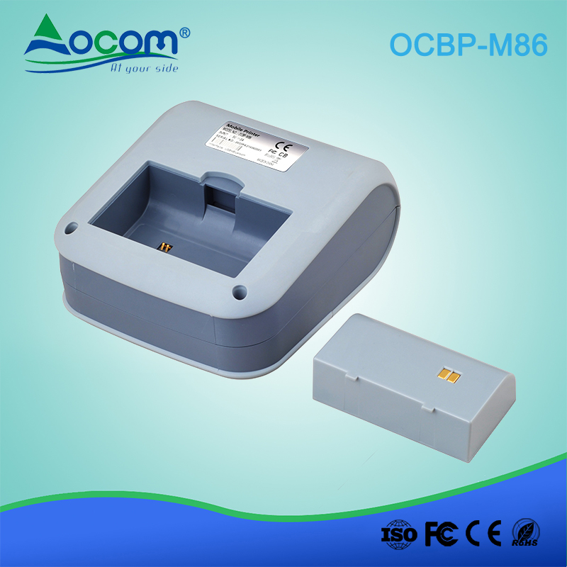 (OCBP-M86) 3 Inch Industrial Grade Bluetooth Thermal Label Printer with LCD Screen