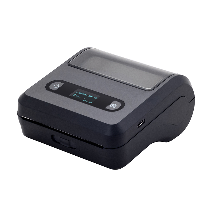 (OCBP-M87) 3 Inch Front Feed Paper Bluetooth Thermal Label Printer with LCD Screen