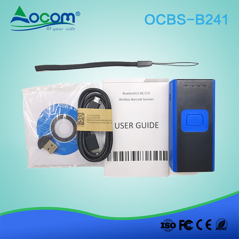 (OCBS-B241) Bluetooth Portable CCD Barcode Scanner