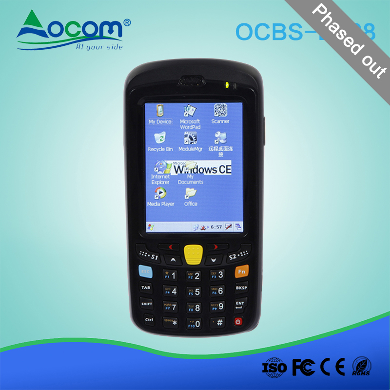 Wi-Fi y Bluetooth portátiles robustos de recopiladores de datos PDA Industrial (OCBS-D008)