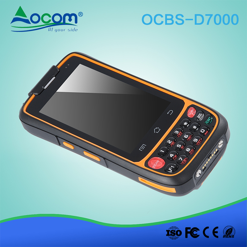 (OCBS -D7000) Terminale dati industriali Android per palmari