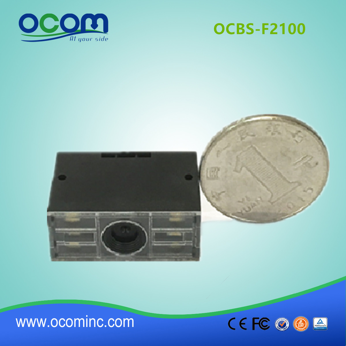 (OCBS-F2100) Fixiertes 1D / 2D Barcode-Scannermodul