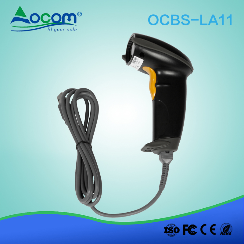 （OCBS-LA11）迷你移动自动感应手持条形码扫描仪带支架
