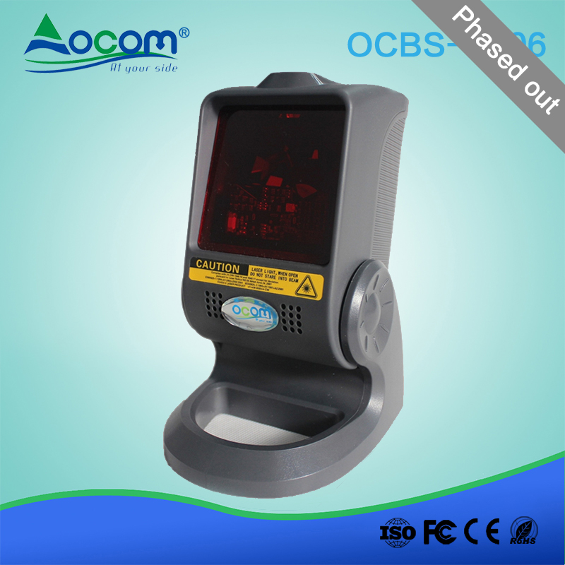 Desktop Ungerichtet Laser-Barcode-Scanner (OCBS-T006)