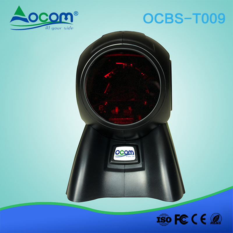 (OCBS -T009) Escáner de código de barras láser de montaje fijo omnidireccional con 20 líneas