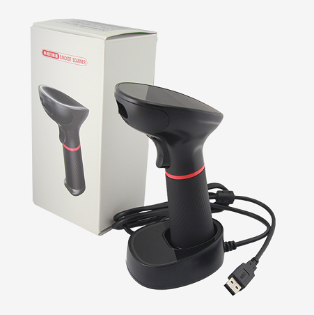 (OCBS-W236) High Performance 1D/2D Wireless Barcode Scanner with Cradle