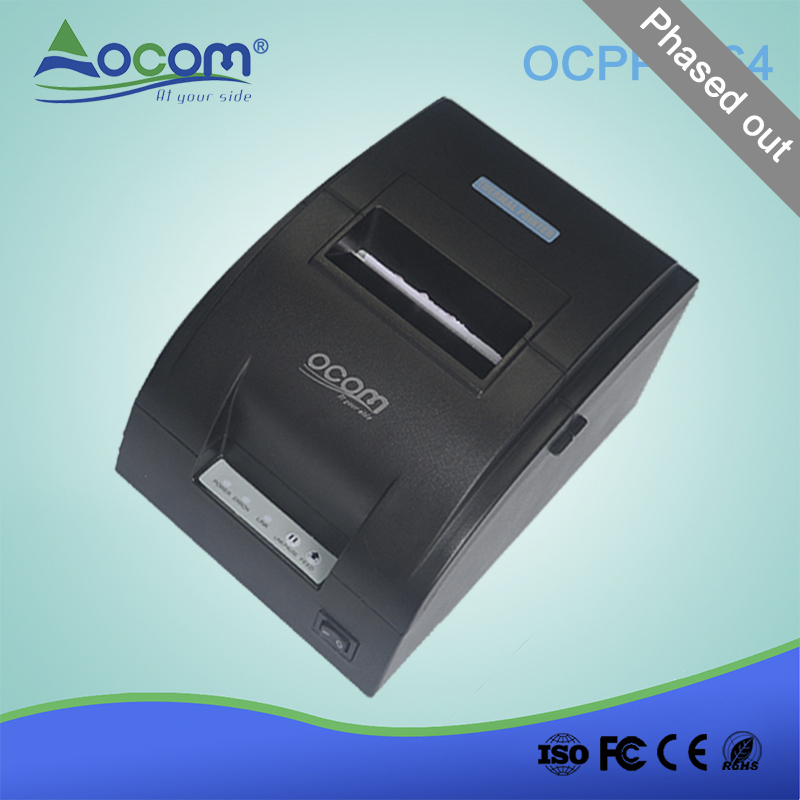 76MM portatile Autocutter Impact Dot Matrix Bill Printer (OCPP-764)