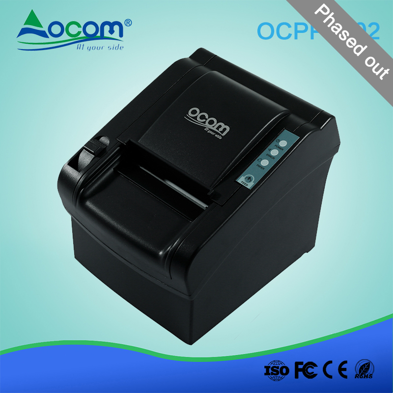80 χιλιοστά Εγχειρίδιο κοπής Pos Θερμική Παραλαβή Printer (OCPP-802)
