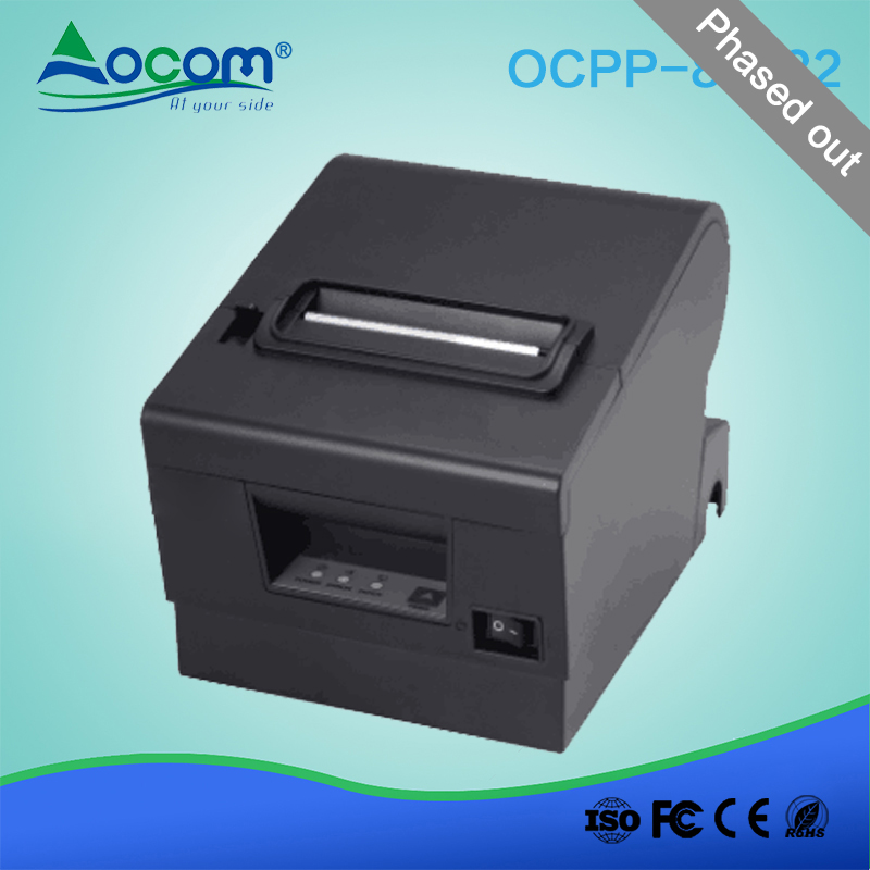 (OCPP -80582) A impressora de recibos térmica aceita 58/80 rolos de papel