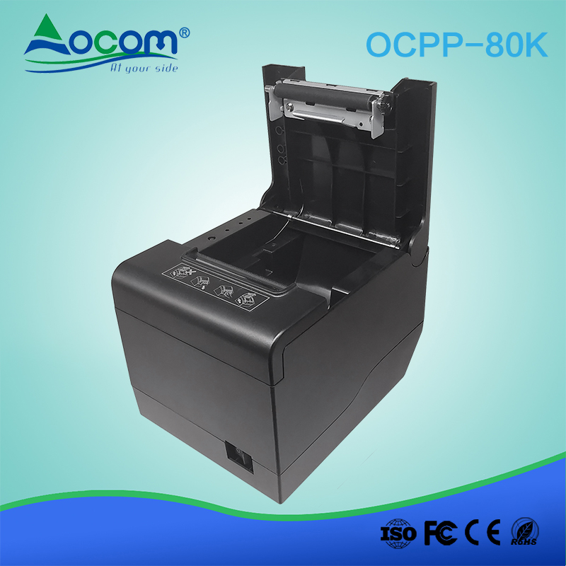 (OCPP-80K)High Speed 80Mm Thermal Printer With 1D Barcode And Qr Code Printing Queuing Ticket Function