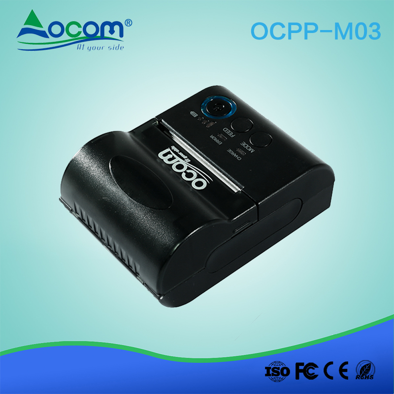 (OCPP-M03) Impresora térmica Bluetooth de alta velocidad para recibos POS de Android