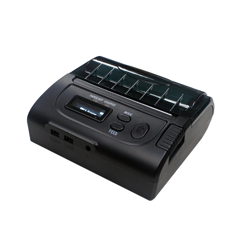 (OCPP -M083) Mini-imprimante ticket thermique portable 80 mm avec écran OLED