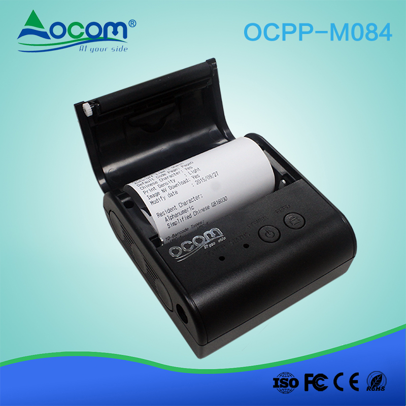 (OCPP-M084) 3-calowa ręczna mobilna drukarka kwitów biletów termicznych