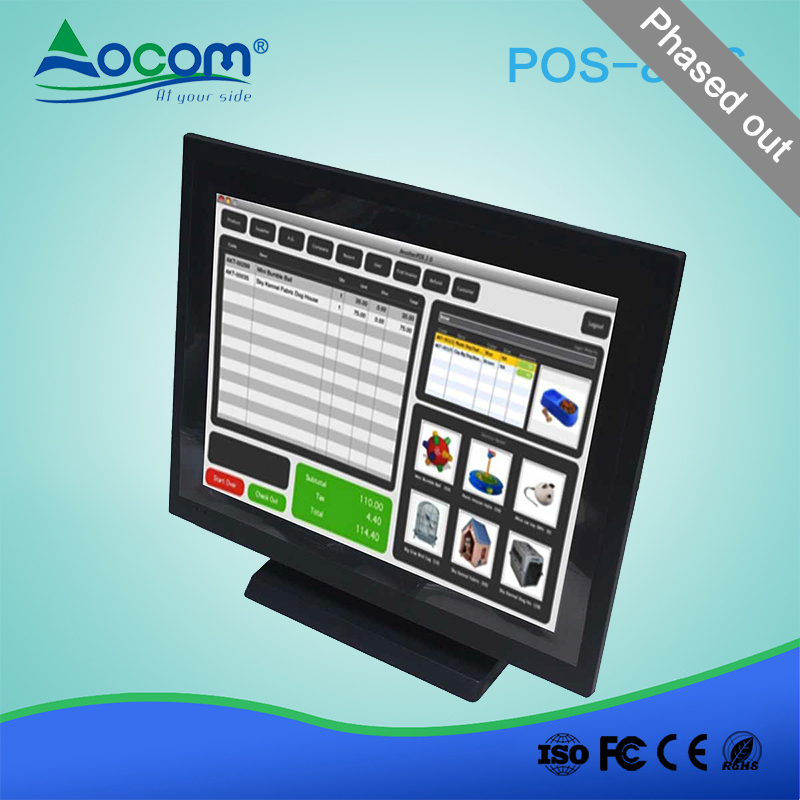 (POS -8116) Chiny wyprodukowały tanio 15-calowy ekran All In One Touch POS Terminal
