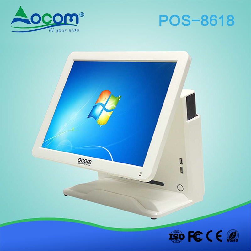 (POS -8618) Terminale elettronico touch screen ristorante all in one pos