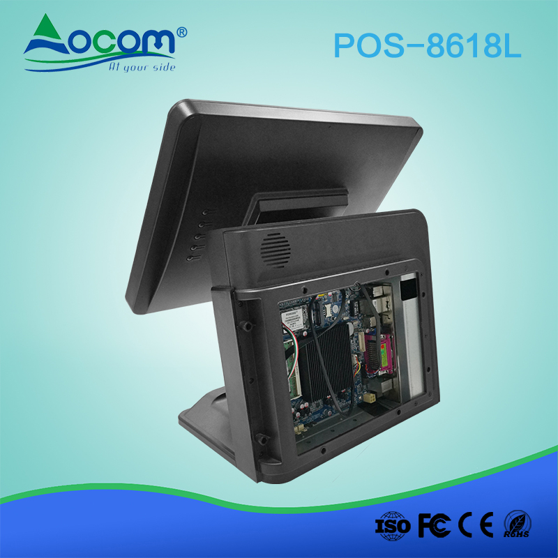 (POS-8618L) 15 inch Supermarket Electronic Cash Register Touch POS Machine - COPY - j0mwqa