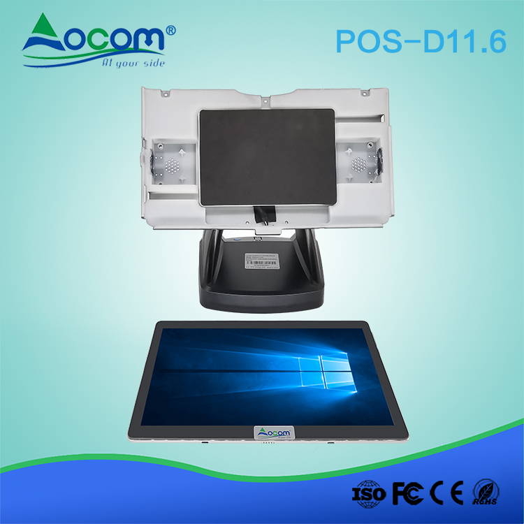 (POS -D11.6) Flat Billing Electronic Cash Register POS Machine for Restaurant
