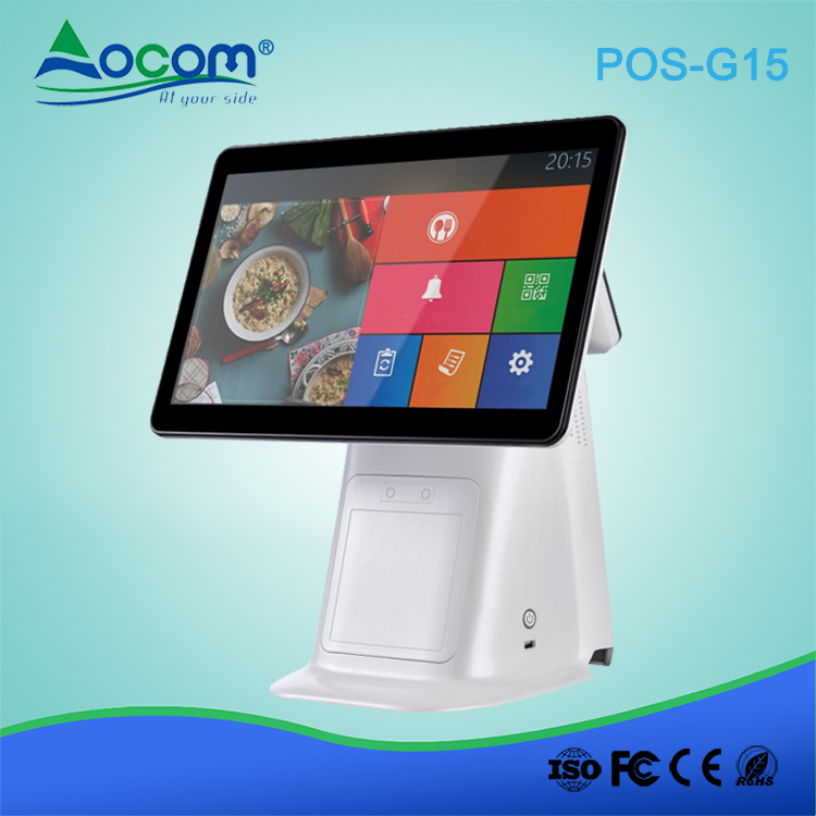 (POS-G156/G151) 15.6 or 15.1 Inch Andorid/Windows All-in-one Touch Screen POS Machine with Printer - COPY - iiobi3