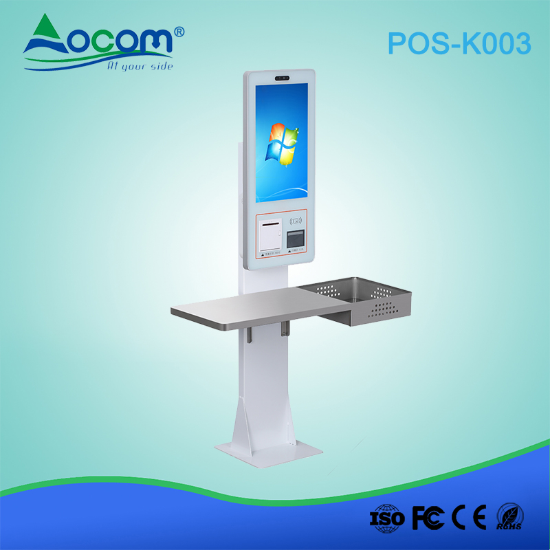 (POS-K003) 21.5 Inch Windows/Android Self-Service POS System