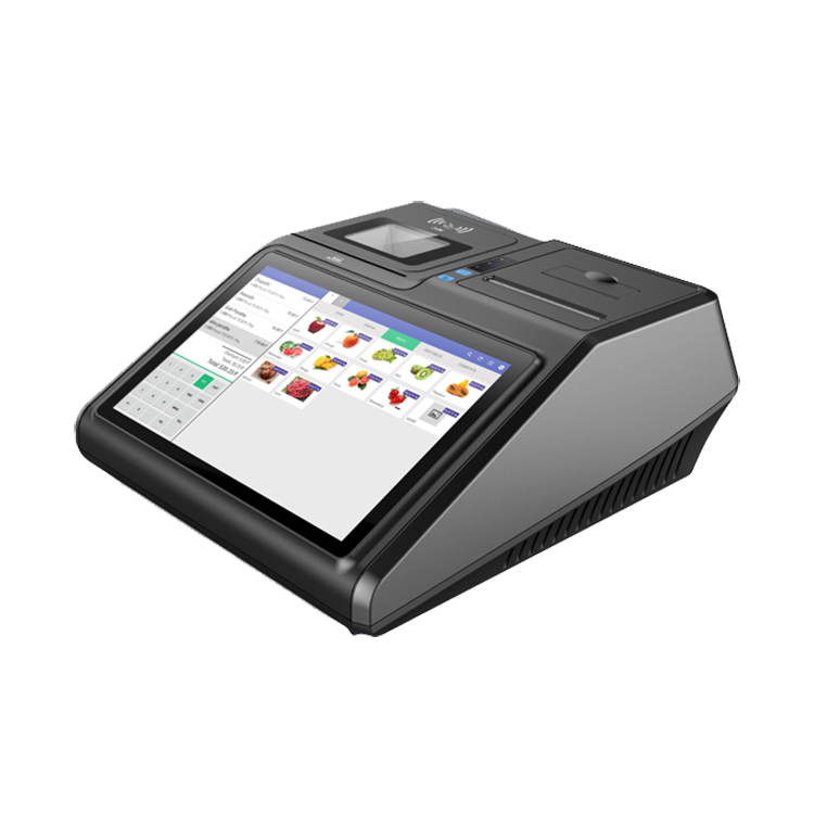 (POS-M101-A) 10.1 Inch Android 7.1 Touch  Screen POS Terminal with 80mm Printer, LCD Display MSR RFID 2D Scanner Battery options