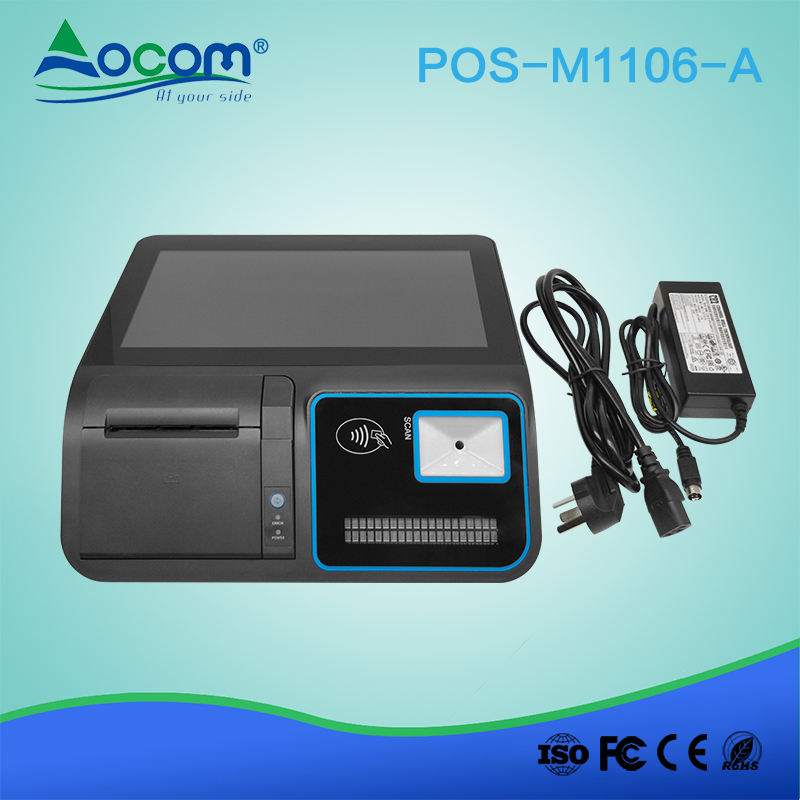 (POS-M1106) All in one POS PC Desktop Android POS terminal for Supermarket