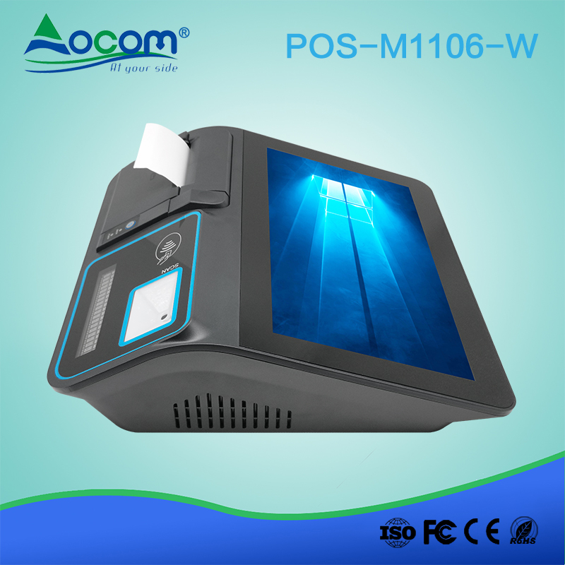 (POS-M1106-W) Windows System Commercial All in one Touch Screen PC POS Machine