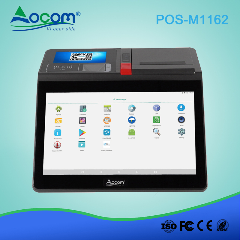 (POS-M1162)Smart Pos Terminal Android NFC Restaurant Billing Pos Machine Touch Screen Cash Register - COPY - hb3hc6