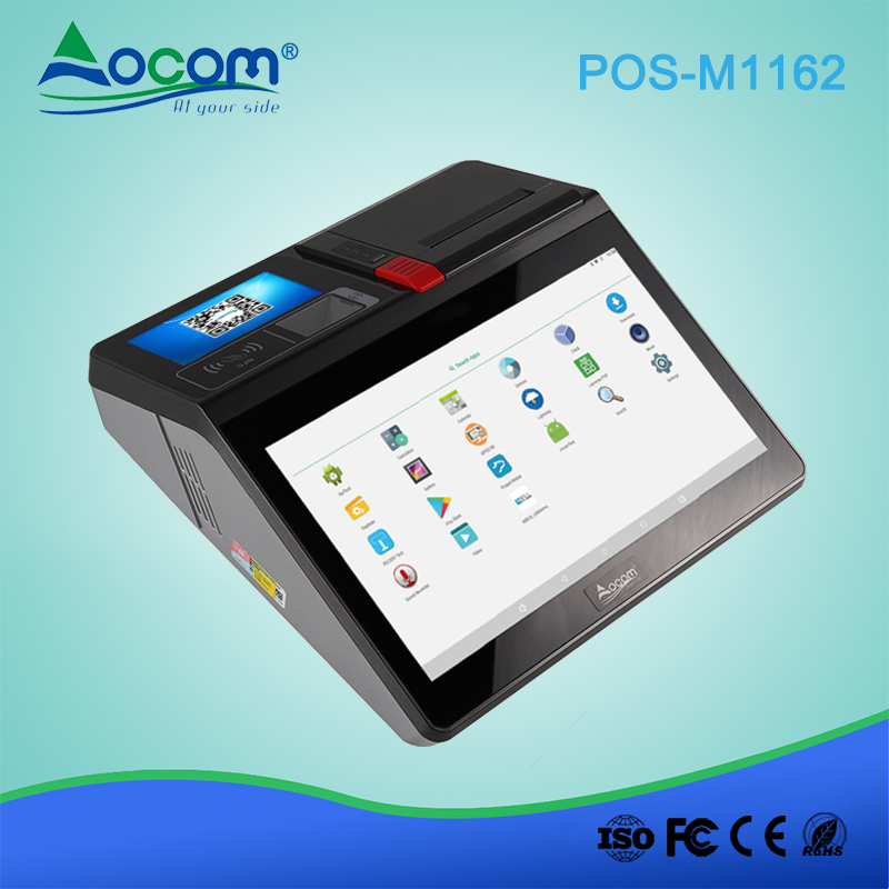 (POS-M1162)Smart Pos Terminal Android NFC Restaurant Billing Pos Machine Touch Screen Cash Register - COPY - hb3hc6