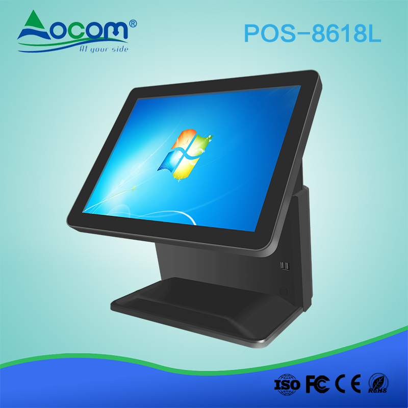 15 inch Supermarket Electronic Cash Register Touch POS Machine