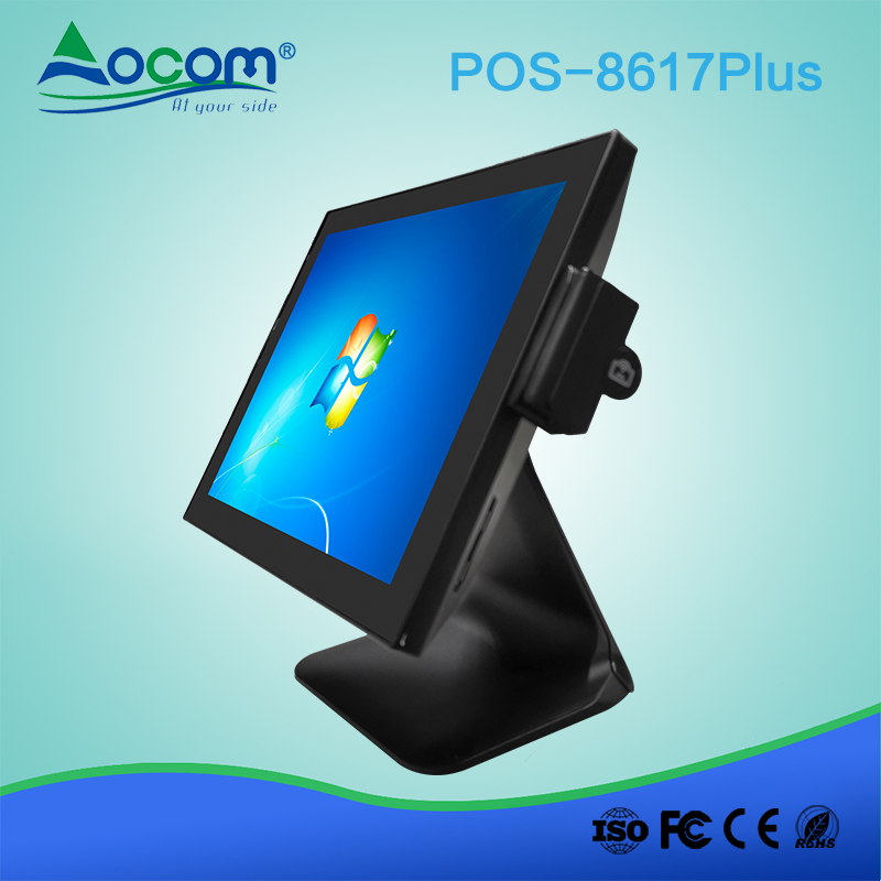 15,1 Zoll Windows Android Dual-Touchscreen-Terminal pos