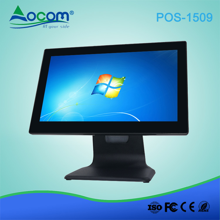 15.6 Inch Windows Multi-point Capacitive Touch Restaurant  pos billing machine All-in-one POS System POS-1509