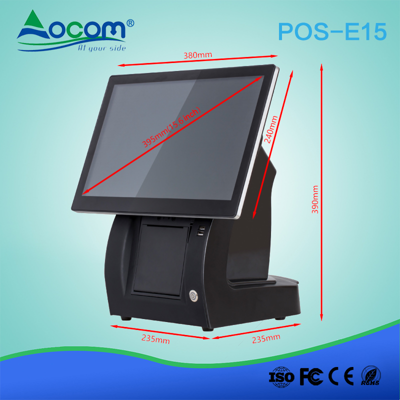 15.6 POS Machine All In One POS Machine With Printer