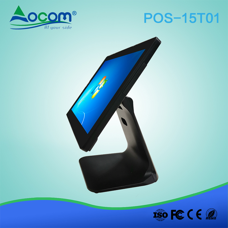 15.6 inch hotel point of sale capacitive all in one cash register