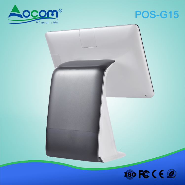 15.6 or 15.1 Inch Andorid/Windows All-in-one Touch Screen POS Machine with Printer (POS-G156/G151)