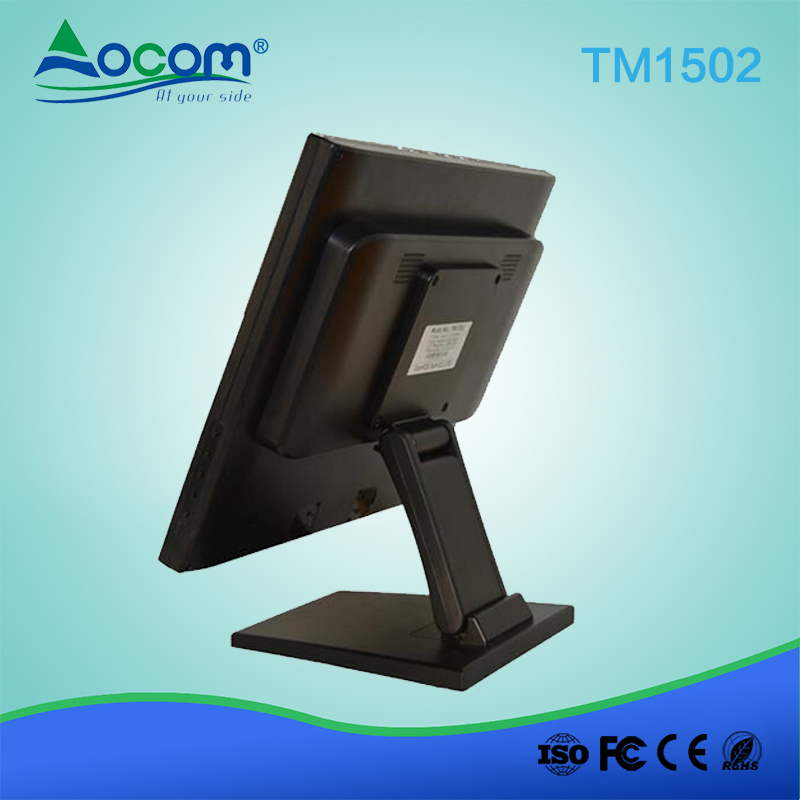 15inch Folding Base Low Cost Touch Screen Monitor