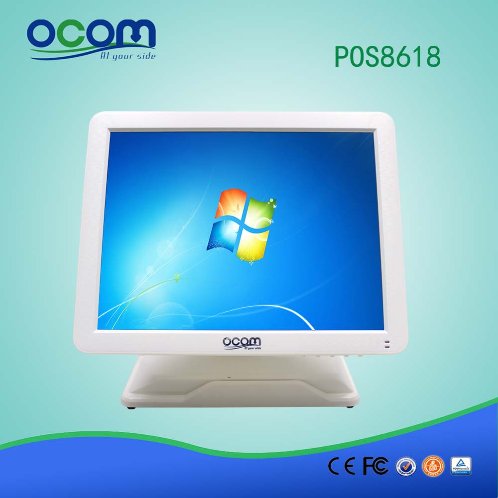 15inch cheap all in one pc with card reader POS8618
