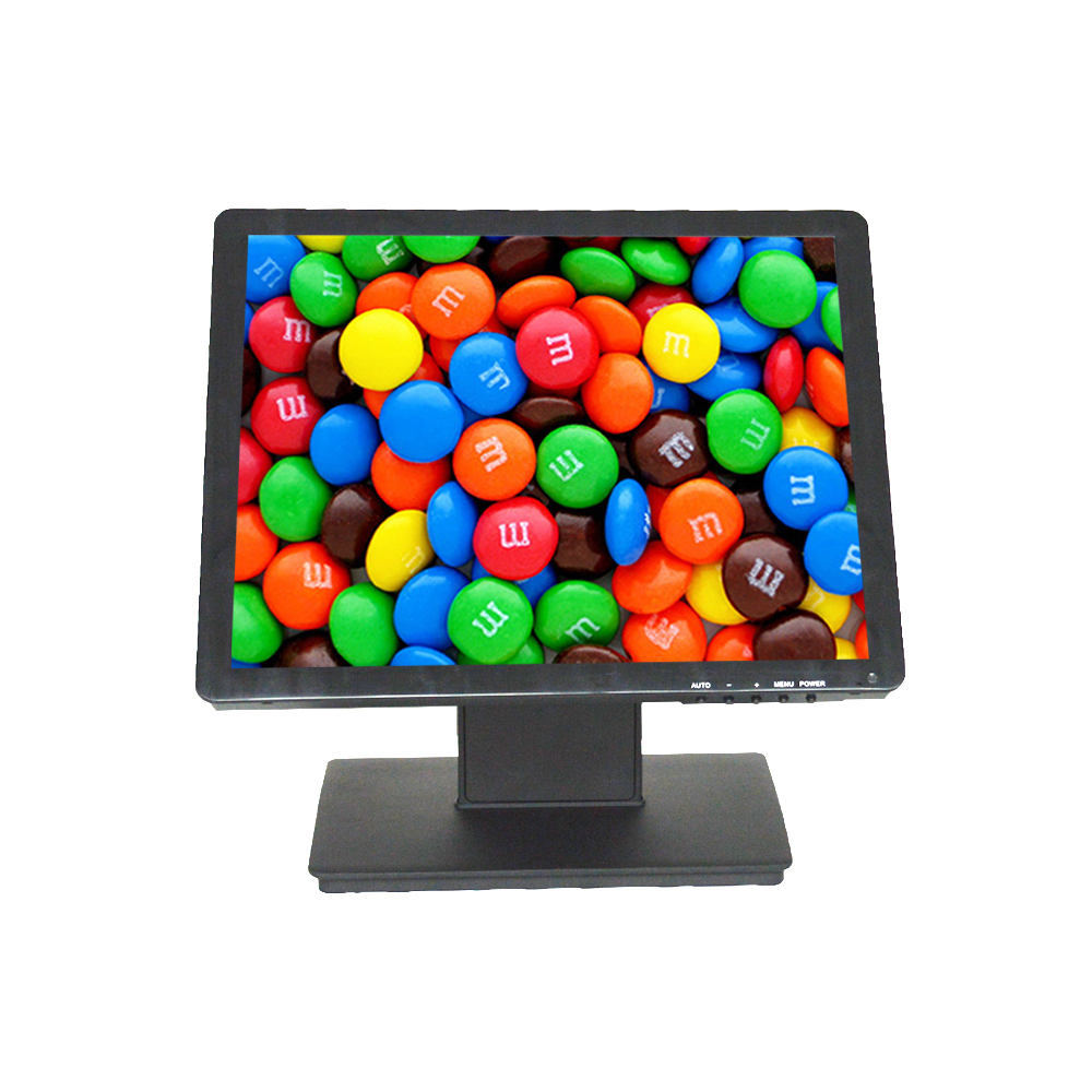 17 Inch Touch Screen POS Monitor with Erected Stand