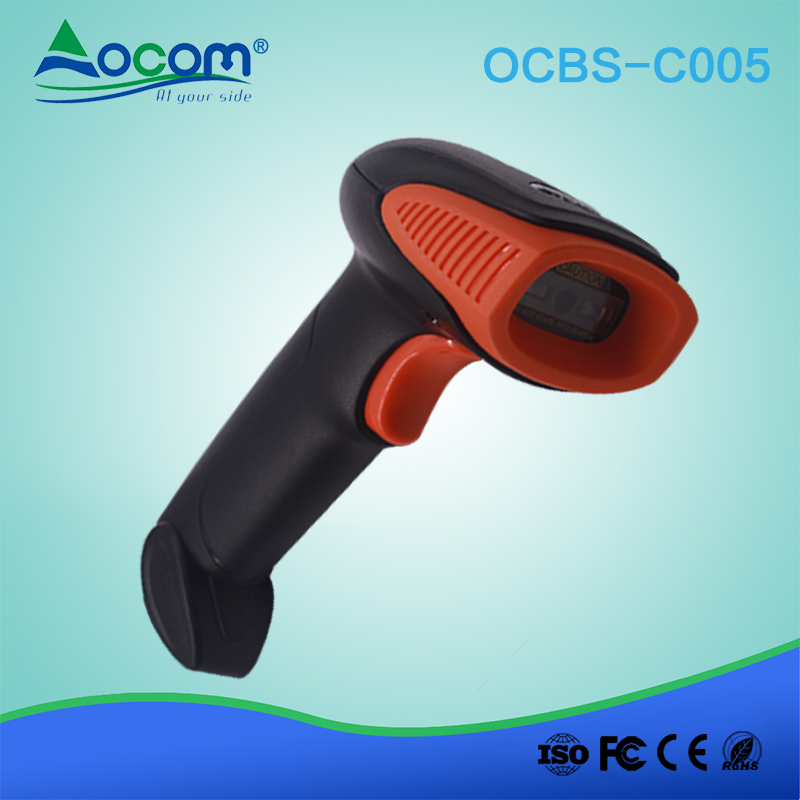 Φορητή γρήγορη ταχύτητα σάρωσης 1D CCD Barcode Scanner