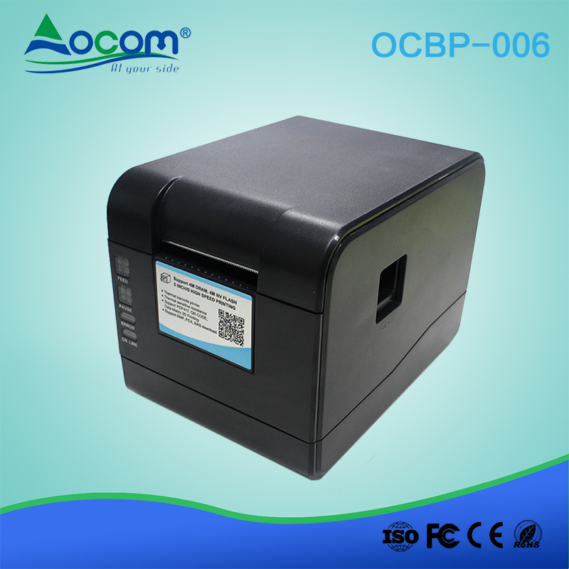 Impresora de etiquetas térmicas directas de impresión de papel adhesivo de 2 pulgadas