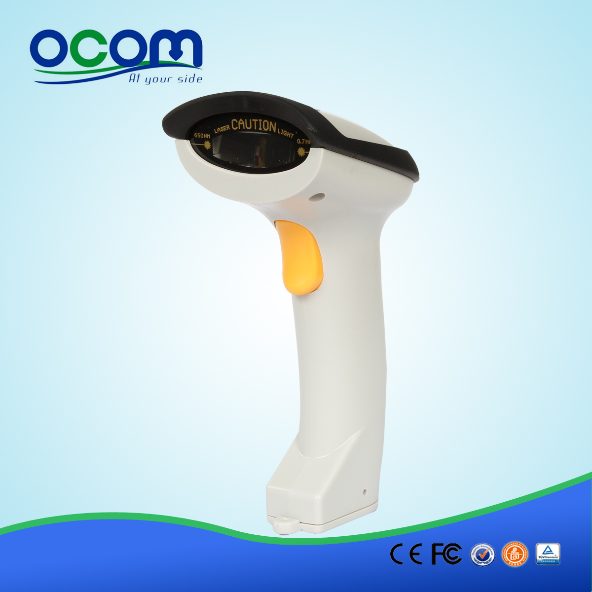 2014年热销无线蓝牙手持式条码扫描器OCBS-W700-B