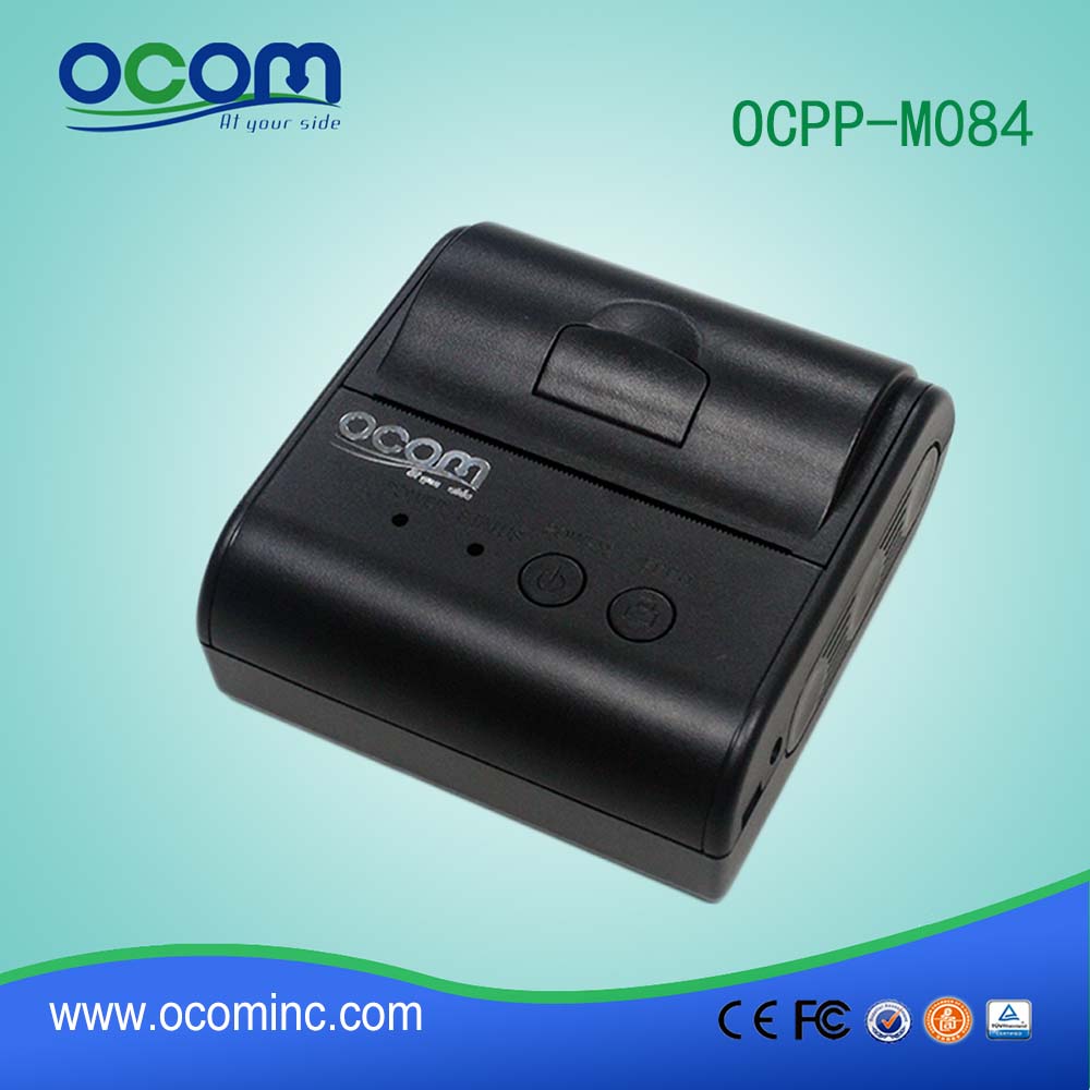 3 Zoll preiswerter batteriebetriebener mini thermischer bluetooth beweglicher beweglicher Drucker (OCPP-M084)