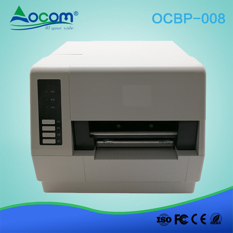Impresora de etiquetas de código de barras de transferencia térmica de escritorio de 4 pulgadas y térmica directa