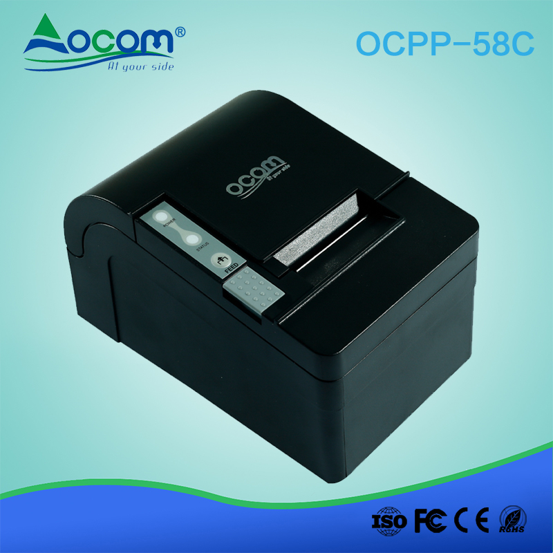 58mm Android usb serial interface thermal bill printer with auto cutter